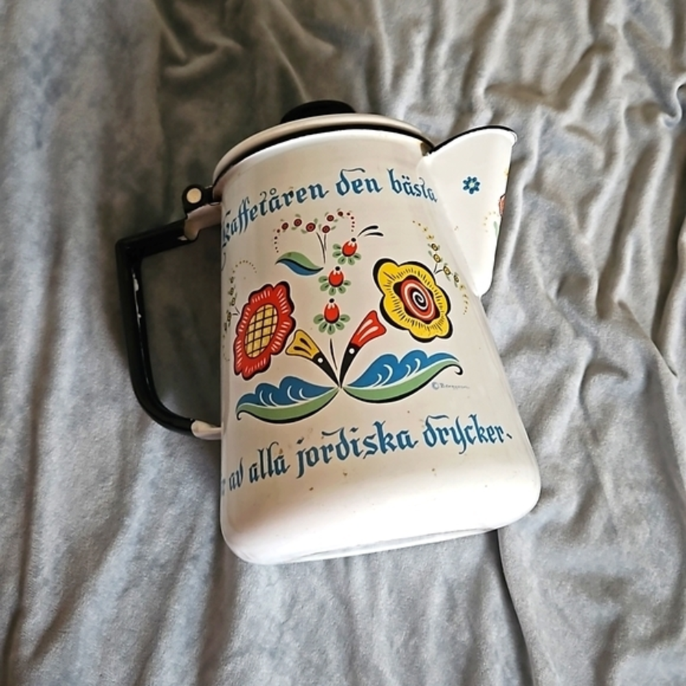 Vintage Berggren Swedish Coffee‎ Pot